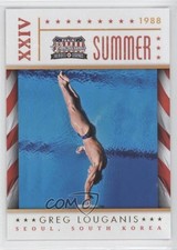2012 Panini Americana Heroes & Legends Summer/Winter Games Greg Louganis #16 0a7