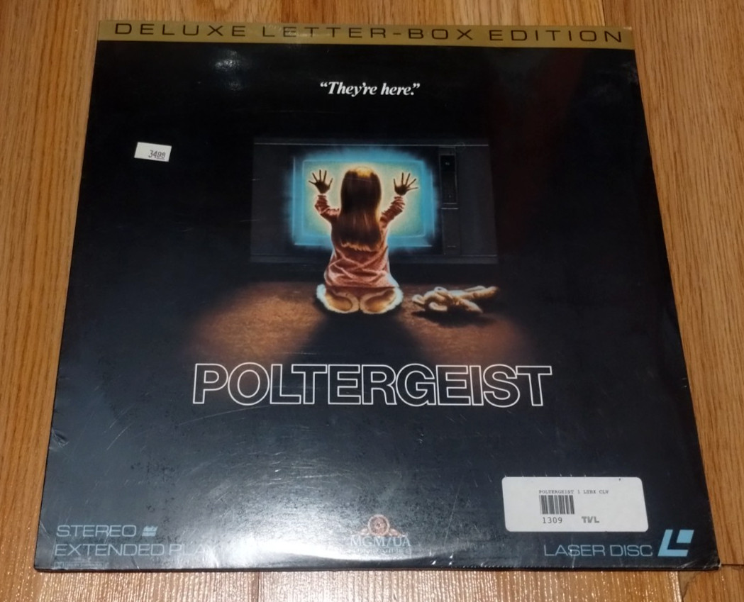 Poltergeist on Laserdisc - Delux Wide Screen Edition-Brand New & Sealed!!