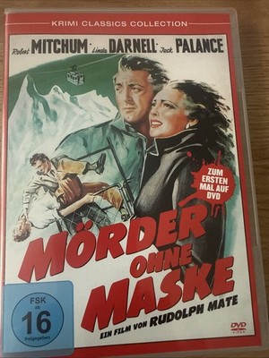 DVD Mörder Ohne Maske Robert Mitchum Rar Aus Sammlung