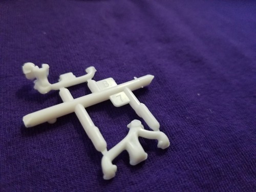 71 Duster 340 EXHAUST MANIFOLDS from AMT 1:25 Model Kit 1971 Plymouth - Picture 3 of 8