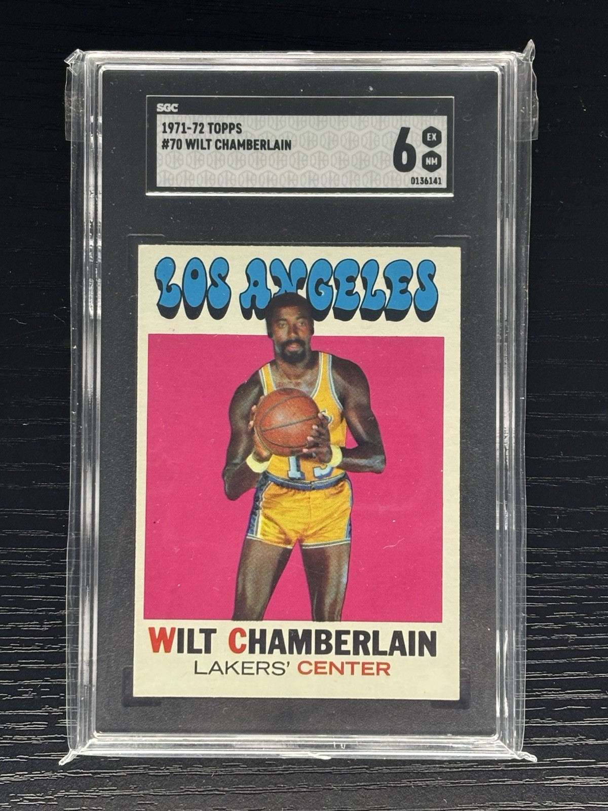 1971-72 Topps - Wilt Chamberlain #70 SGC 6 Basketball HOF