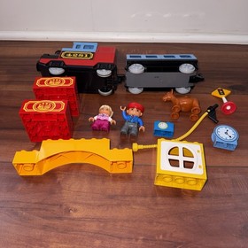 LEGO Duplo My First Train Set 10507 Motorized Locomotive Engine Works Incomplete