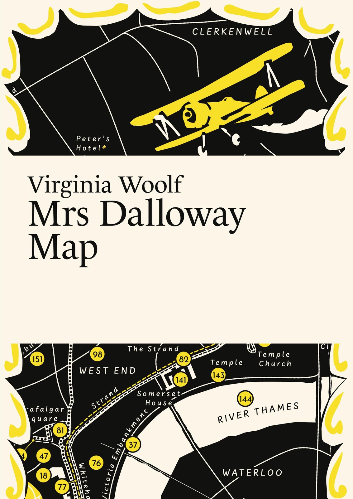 Virginia Woolf, Mrs Dalloway Map Martin, Master Of Fine Arts Thelander - Image 4