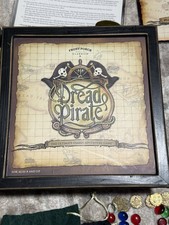 Dread Pirate Board Game Wooden Chest Incomplete Front Porch Classics