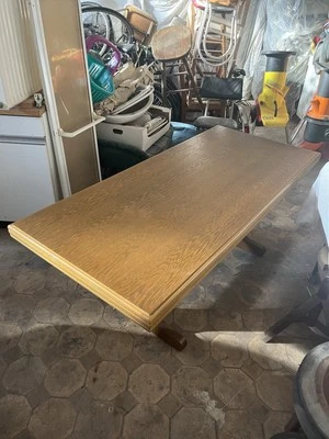Großer Vintage Retro Couchtisch höhenverstellbar - Bild 1 von 4