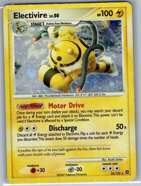 Electivire [Holo] #25 (Secret Wonders (2007))