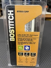 BOSTITCH 15 GA DA Style Finish Nail Project Pack - 1-1/2" - 2" - 2-1/2" Lengths