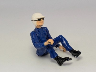 Vintage Kenner TTP Turbo Tower of Power Police Motorcycle Stunt Rider 4'' Figure