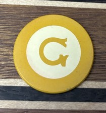 VINTAGE CLAY CASINO NCV casino gaming poker chip
