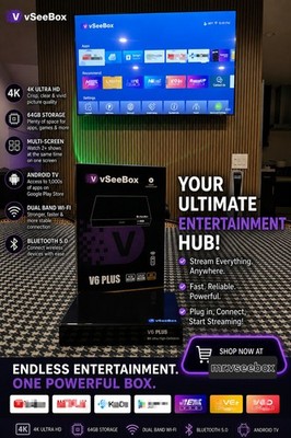 vSeeBox V6 Plus. 1 Year Device Warranty. FREE SHIPPING