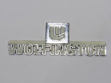 VTG Wolfington Chevrolet Philadelphia PA Metal Dealership Badge Emblem Tag Gas