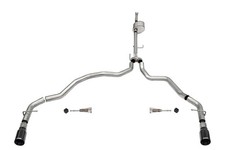 Corsa 21149blk Xtreme Cat-back Exhaust For 2021-2025 Ford F-150 Supercab 5.0l V8