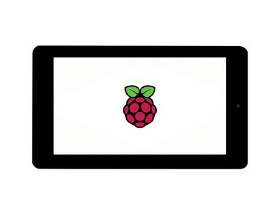 WaveShare 7'' Touch Display für Raspberry Pi, mit 5MP FrontKamera, 800×480, DSI