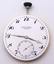 Ulysse Nardin Taschenuhrwerk mit Zifferblatt & Zeigern 42,58 mm z649 Läuft