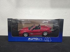  RARE 72730 AUTO ART 1/18 SCALE SALEEN FORD MUSTANG S351 CONVERTIBLE RED MODEL