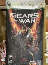 Gears Of War 5ft Flag Microsoft XBOX 360 2006 Poster GOW