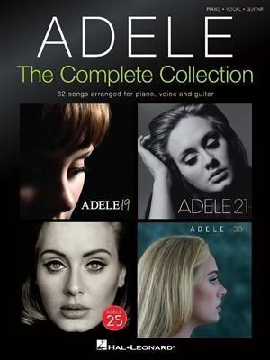 Adele: The Complete Collection 62 Songs for Piano Voice and Guitar Sheet Music w