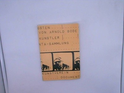 Arnold Bode zum 75. Geburtstag. Eine Ausstellung des Kasseler Kunstvereins. Blas