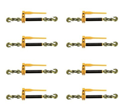 (8 Pack) Peerless Folding Handle QuikBinder Plus Ratchet Binder 5/16''