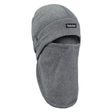 Timberland Men  s 2-in-1 Fleece Balaclava - Water Resistant, Convertible Hood ...