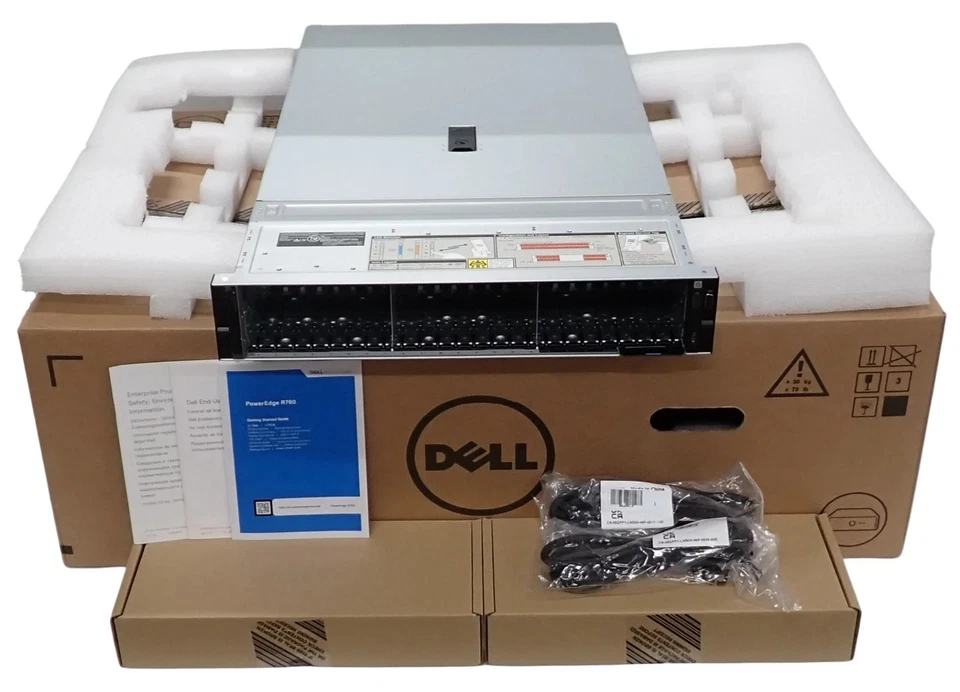 NEW Dell PowerEdge R760 CTO 2U Server 2x Gen4/5 Scalable CPU 32DIMM 24x 2.5" Bay - Image 2 of 4