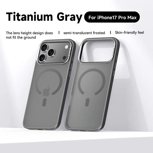 Funda magnética esmerilada a prueba de golpes híbrida para iPhone 17 Pro Max/17 Pro/17 - Imagen 17 de 20