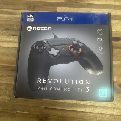 Nacon Revolution Pro Controller 3 PS4 Wired Gaming Controller Black