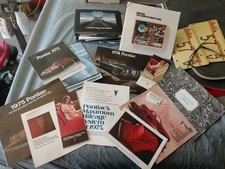 1973-77 Pontiac Dealer Brochure Lot Grand Prix Grand Am Lemans Firebird Lot
