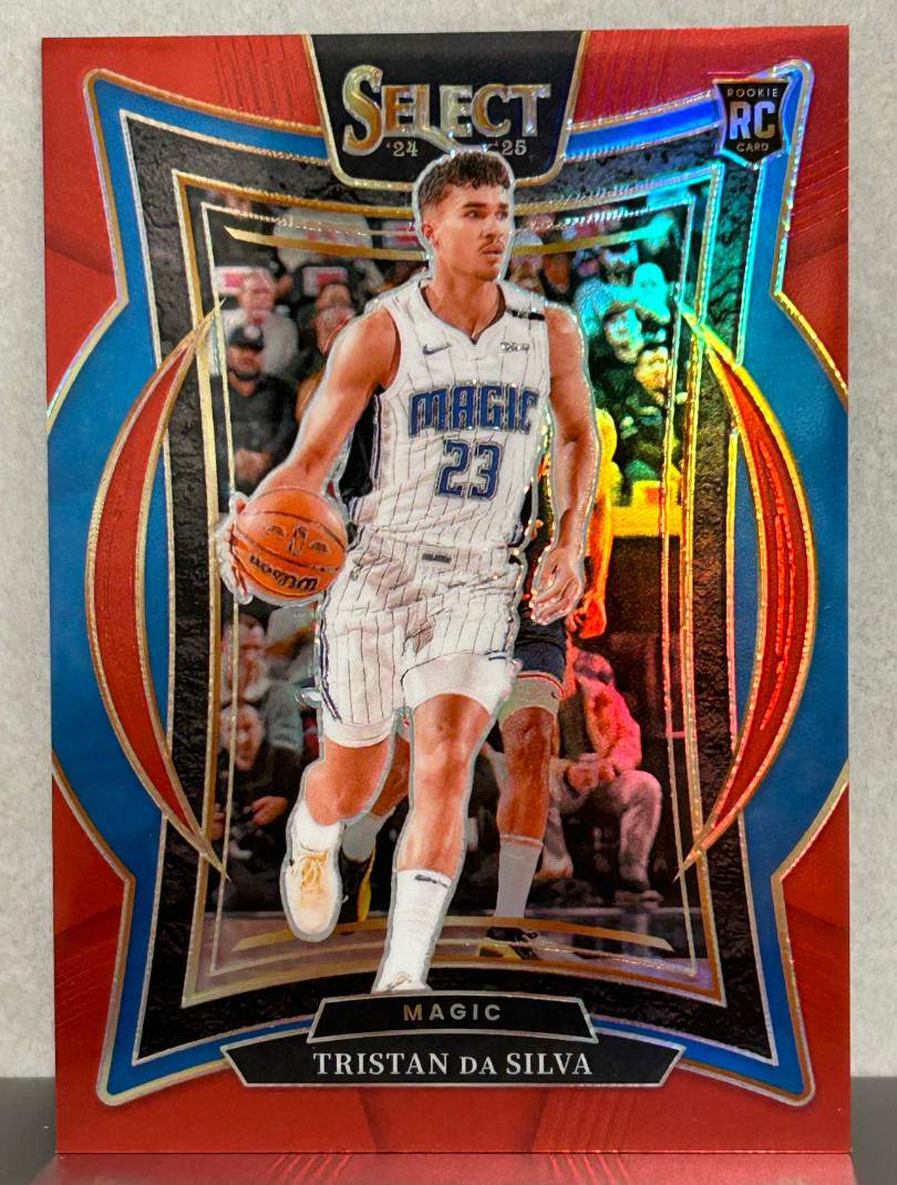 Tristan Da Silva 2024-25 Panini Select /199 Red Concourse RC Magic