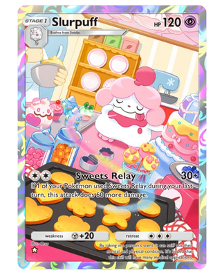 #ad Slurpuff FULL ART 1 Star ⭐️ LIMITED SET Deluxe Pack ex FAST TRADE EUR 1.00