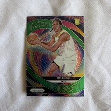 Cody Williams 2024 Prizm Rookie 2 INSTANT IMPACT GREEN PRIZM RC - PACK FRESH