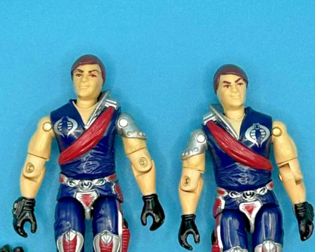 De colección 1985 GI Joe Tomax & Xamot Casi Completo Guardia Carmesí Comandantes Cobra Foto 2 de 3
