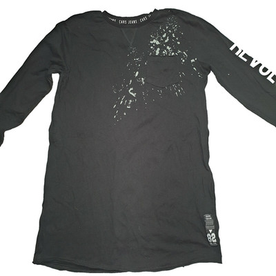 CARS Jeans Denim Revolution Kinder Pullover schwarz Gr.16