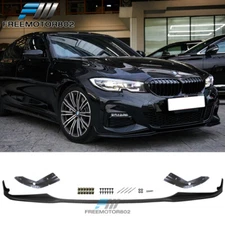 Fits 19-22 BMW G20 3 Series M-Performance Style Front Bumper Lip - PP
