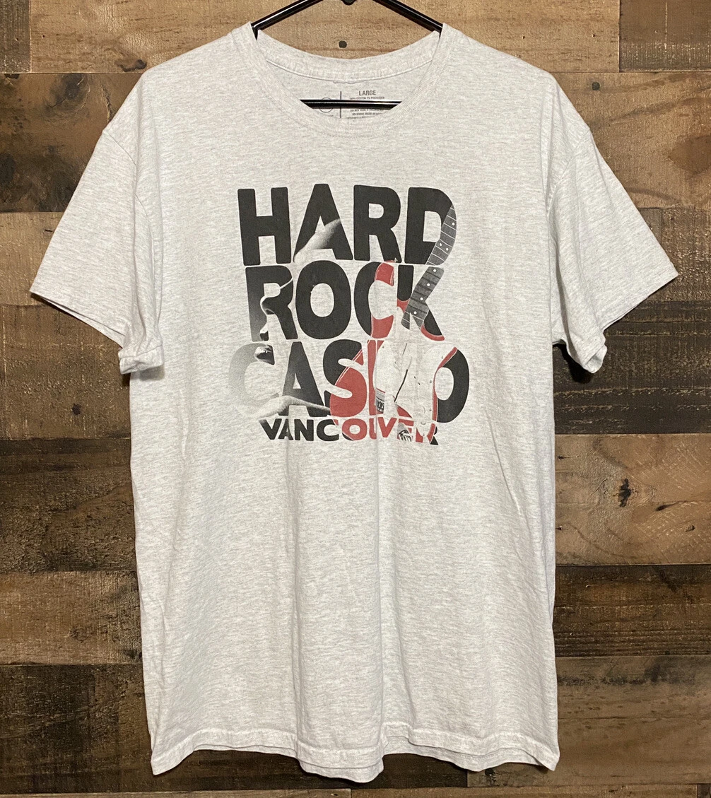 Hard Rock Casino Vancouver Canada T-Shirt Size L
