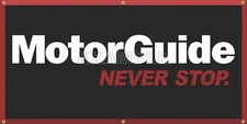 MOTORGUIDE TROLLING MOTORS MARINE SIGN HEAVY-DUTY BANNER ART MURAL VARIOUS SIZES