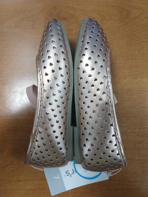 Carter's Girl's Ballet Flat, Slip On Size 7, Rose Gold 4E-4521 | eBay
