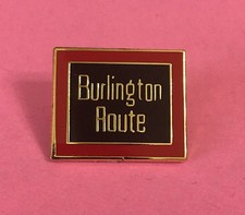 Railroad Hat-Lapel Pin/Tac - CB&Q Burlington Route #1014-NEW