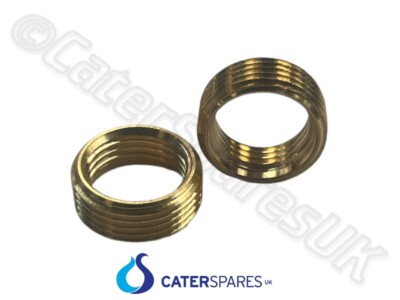 PAAR 3/4'' X 1/2'' GASVENTIL UNTERPUTZVERSCHRAUBUNG REDUZIERBUCHSE ROBERTSHAW