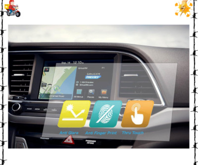 Universal Trimmable Screen Protector for All Scion Navigation (3-Pack), Anti-Gla