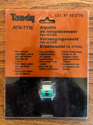 6510 Diamant RADIOSHACK REALISTIC ATN 71E Stylus Needle Platine vinyle