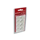 16 Round Furniture Felt Pads Self Adhesive 25mm dia x 5mm thick new