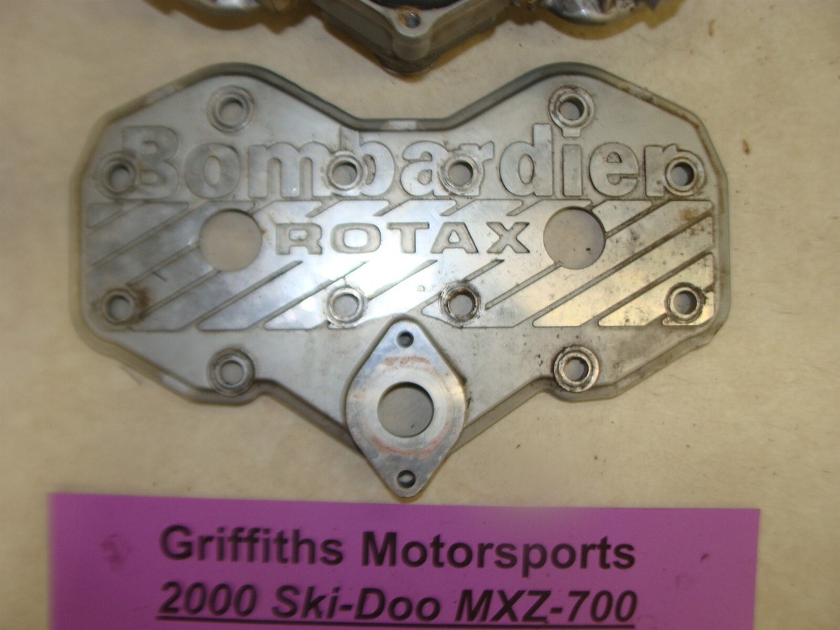 2000 SKI DOO MXZ 700 ZX chassis cylinder head cover thermostat