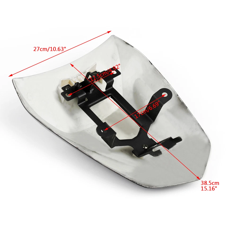 Cubierta de asiento de pasajero trasero para Kawkasaki NINJA 650 ER6F ER6N 400 CBN Foto 3 de 4