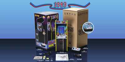1943 x REPLICADE Overhaul Edition 1/6 Scale Mini Arcade Game Cabinet 1942 USED