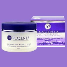 Placenta Rejuvenating Night Cream w Manuka Honey, Aloe Vera 100g JYP New Zealand