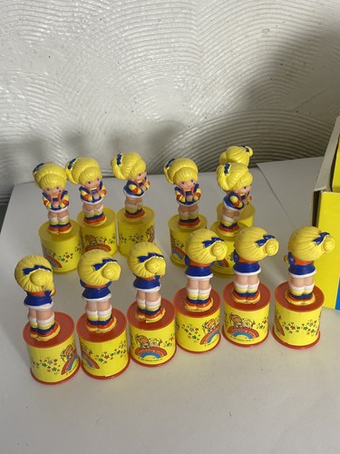 Vintage 1980s Rainbow Brite Pencil Topper Shop Display Very Rare LGX - Picture 20 of 24