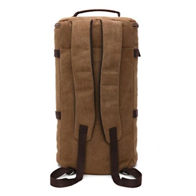 Sac à dos randonnée classique « Henry » toile & cuir
