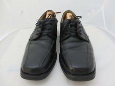 Giorgio Brutini Black Oxford bicycle toe Mens Dress Shoe Size 10 M EUC