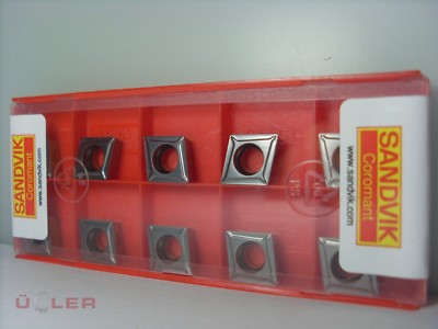 10X SANDVIK CCMT 09T304-UF 1515 WENDESCHNEIDPLATTEN CARBIDE INSERTS 